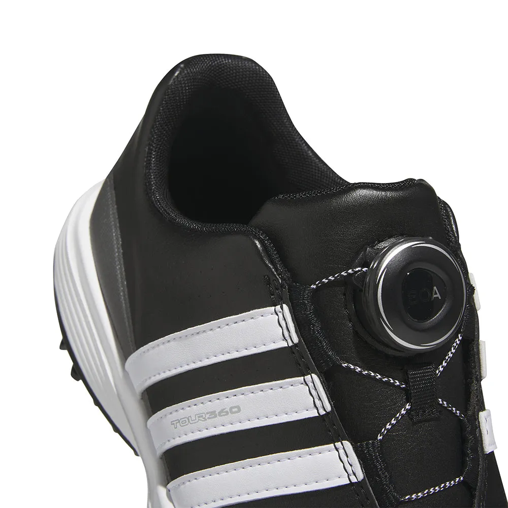 adidas Junior Tour360 BOA 24 - Core Black/FTWR White/Iron Met