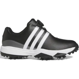 adidas Junior Tour360 BOA 24 - Core Black/FTWR White/Iron Met