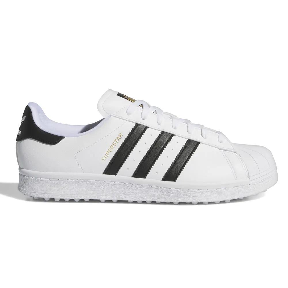 adidas Mens Superstar Golf Spikeless Golf Shoes