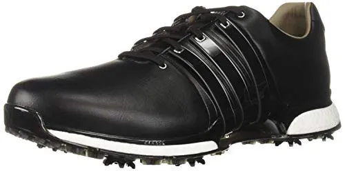 adidas Men's TOUR360 XT Golf Shoe, core Black/core Black/Silver Metallic, 10.5 M US