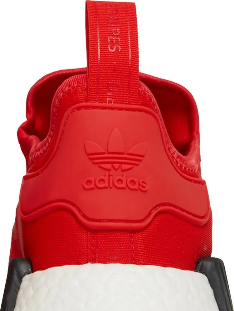 Adidas NMD_R1 'Clear Red' sneakers, red