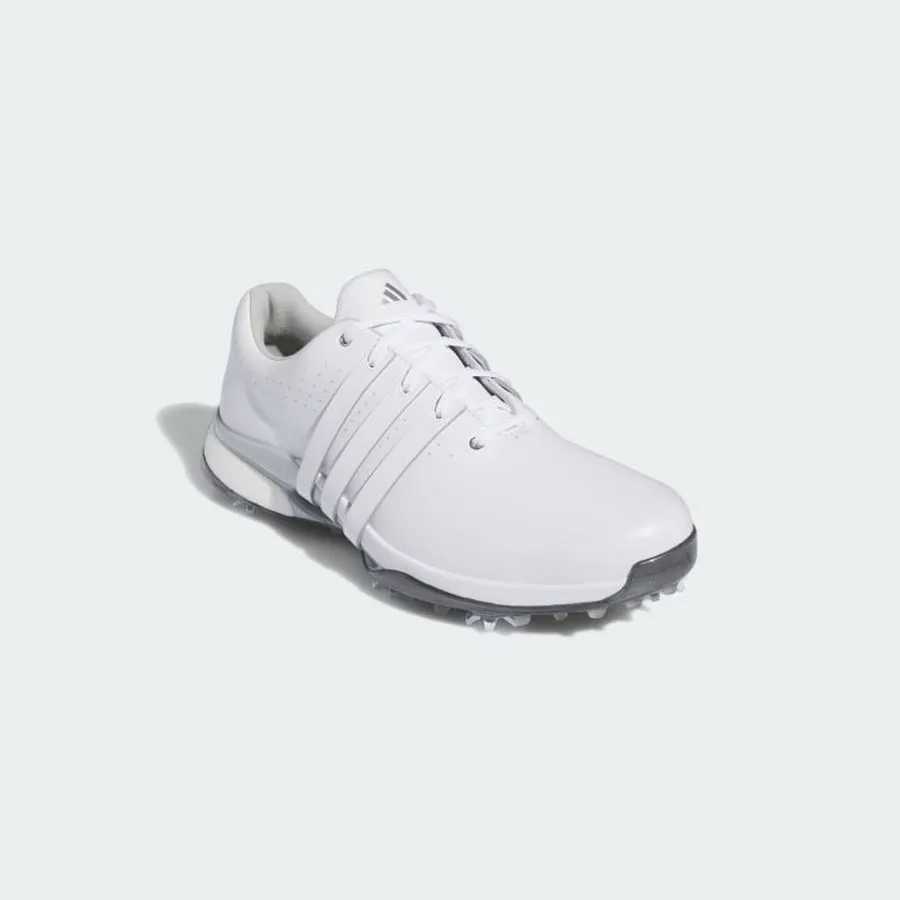 Adidas Tour360 24 Wide Golf Shoes - White/Silver