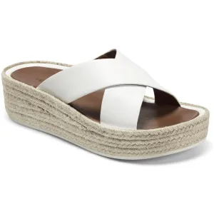 Aerosoles Womens Day Slip On Heeled Espadrilles