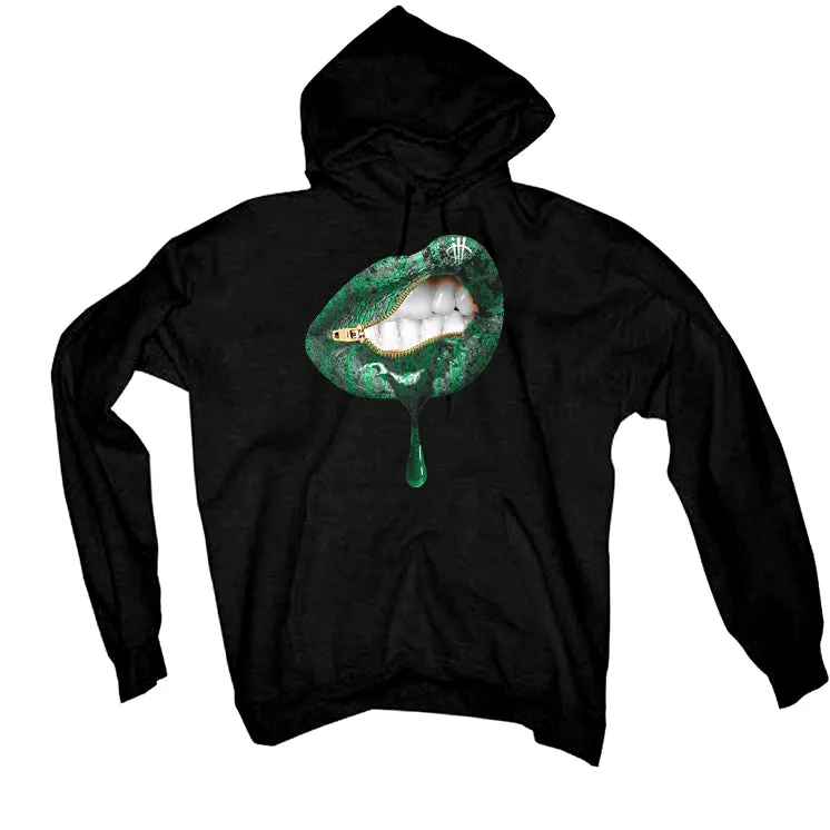 Air Jordan 1 High OG “Lucky Green” | illcurrency Black T-Shirt (LIPS UNSEALED)