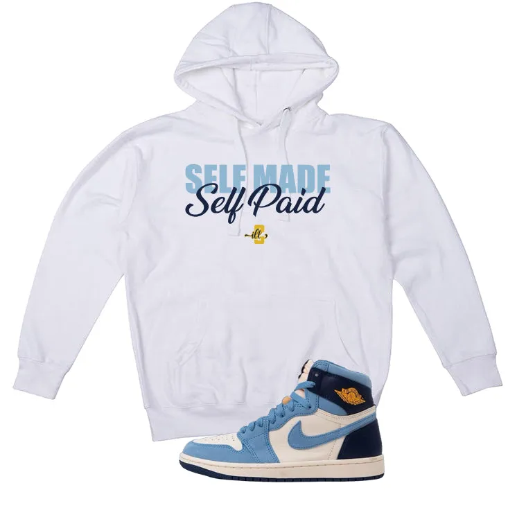 Air Jordan 1 High OG WMNS First in Flight White T-Shirt (Self Made Self Paid)| illcurrency