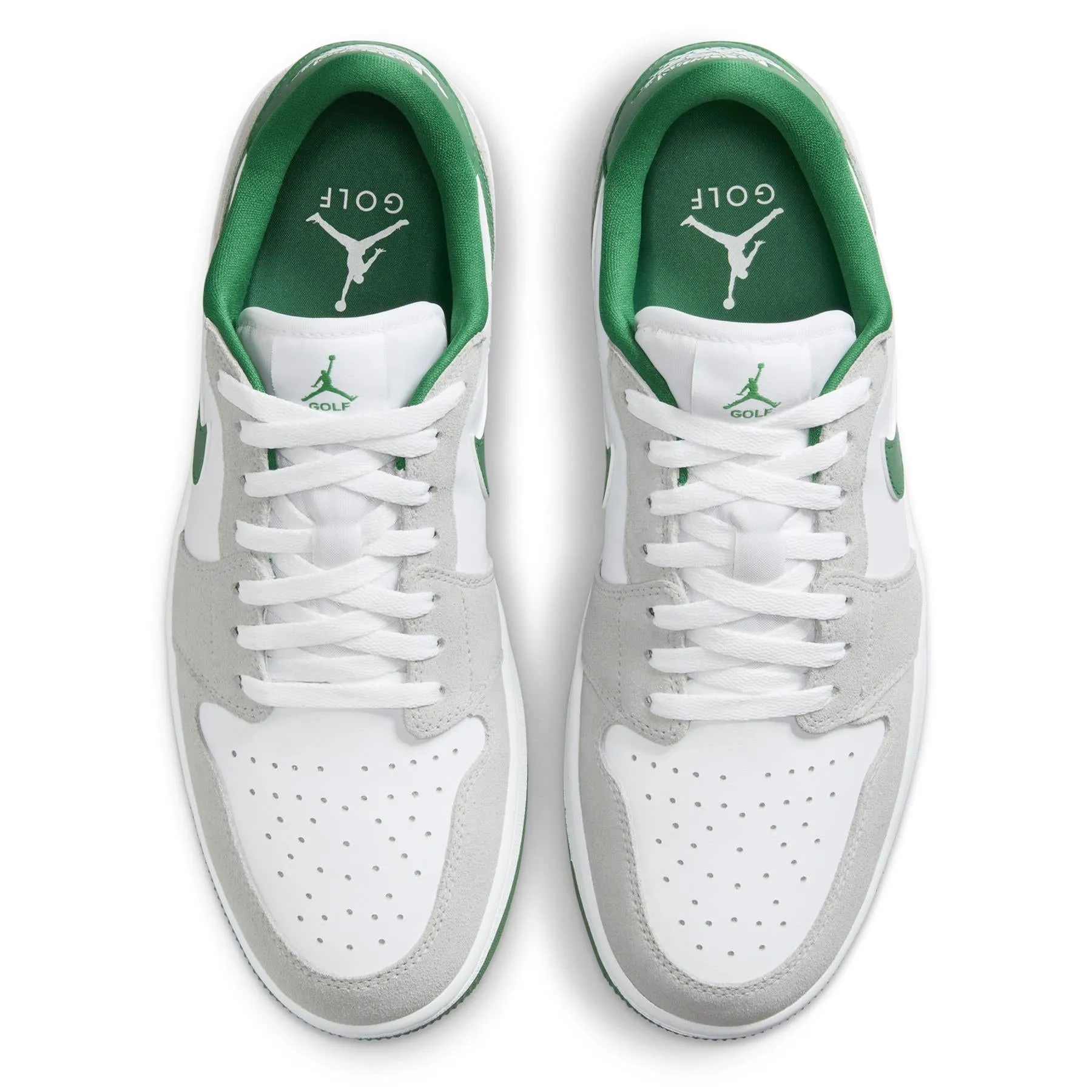 Air Jordan 1 Low G White/Pine Green/Light Smoke Grey - 2024