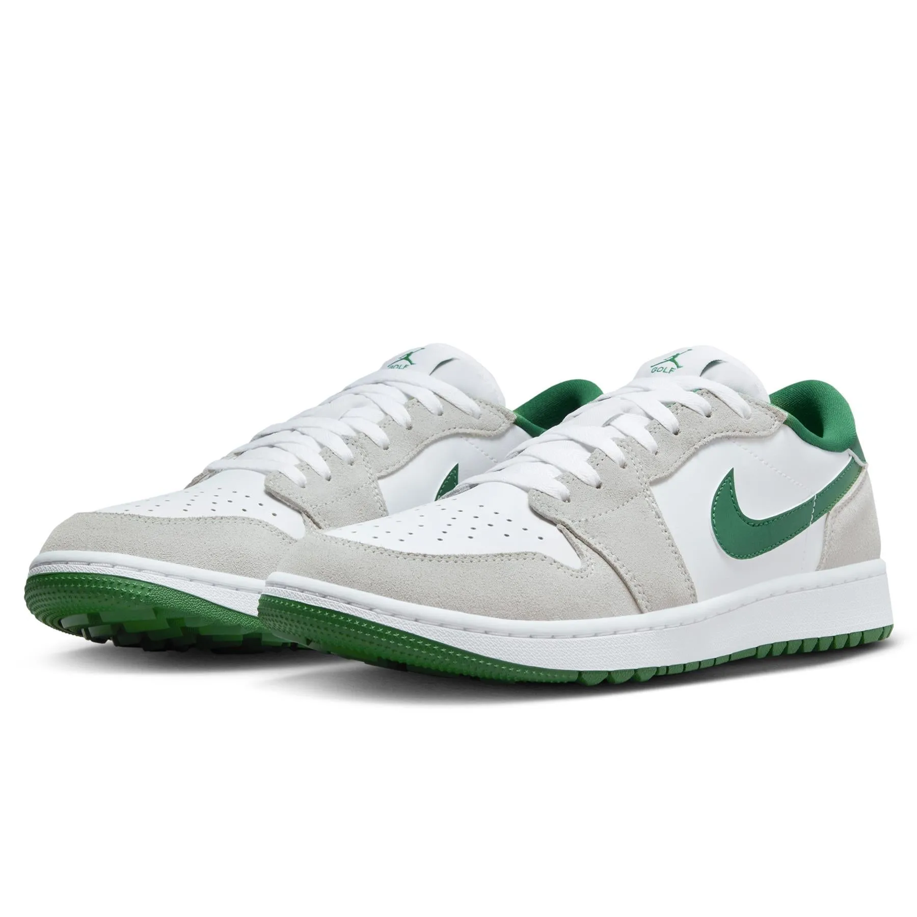 Air Jordan 1 Low G White/Pine Green/Light Smoke Grey - 2024