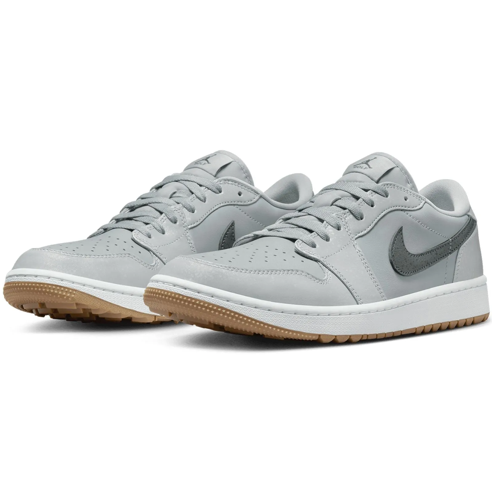 Air Jordan 1 Low G Wolf Grey/Iron Grey/White/Gum Med Brown - SS24