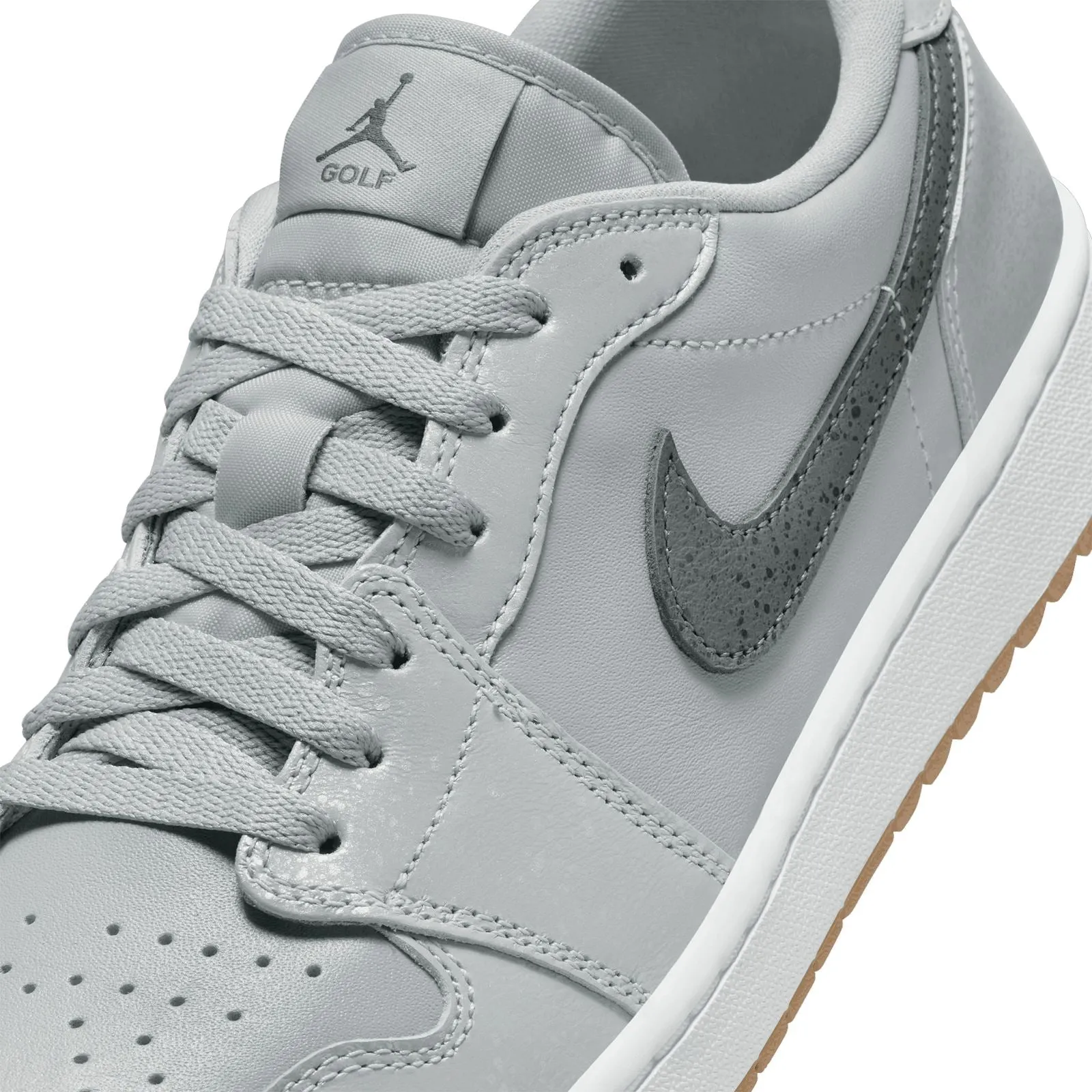 Air Jordan 1 Low G Wolf Grey/Iron Grey/White/Gum Med Brown - SS24