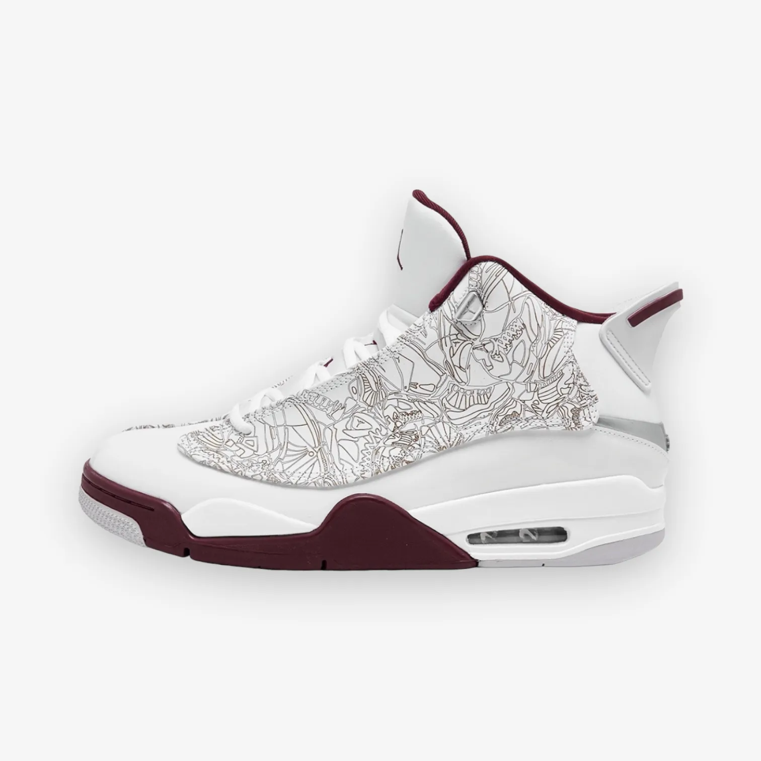 Air Jordan Dub Zero White Cherry Wood Red 311046-165