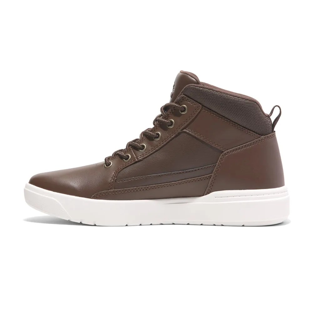 Allston Mid Logo High Top Lace Up Sneakers