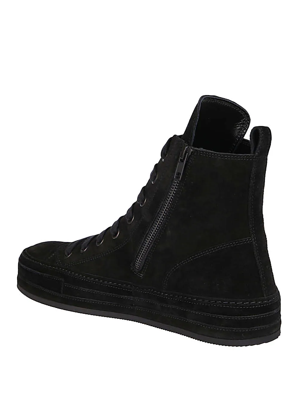 Ann Demeulemeester Size-Zip High-Top Sneakers