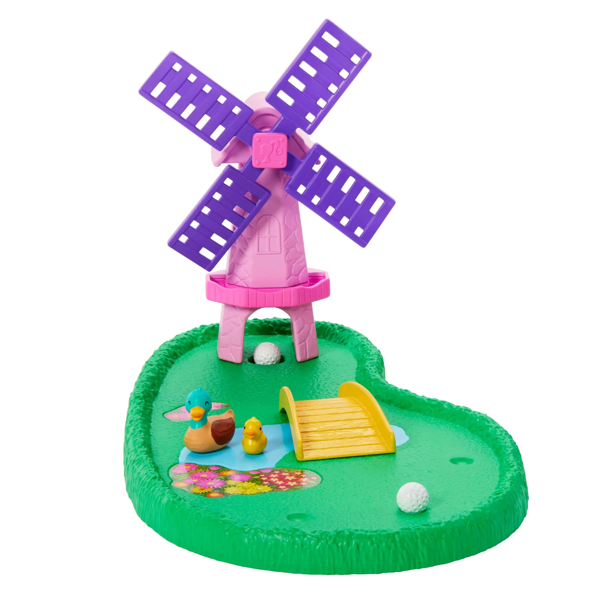 Barbie World Mini Golf Toy Playset With 22 Pieces Including Clubs, Balls, Visor, Shoes, & More