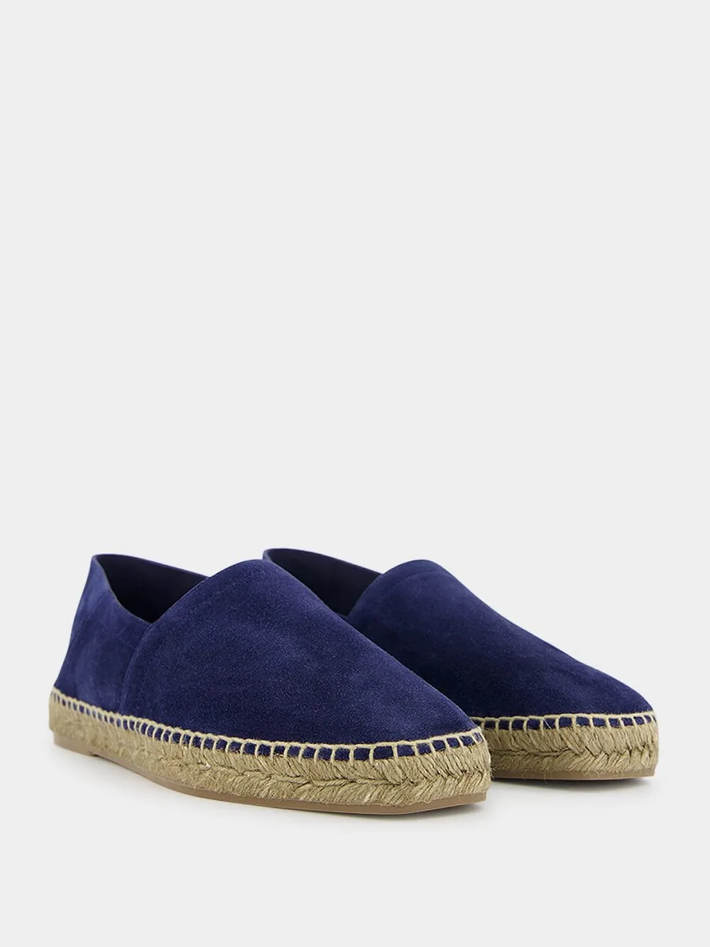 Barnes Suede Blue Espadrilles