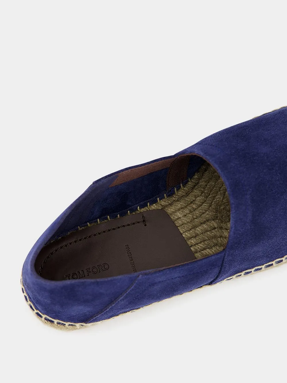 Barnes Suede Blue Espadrilles