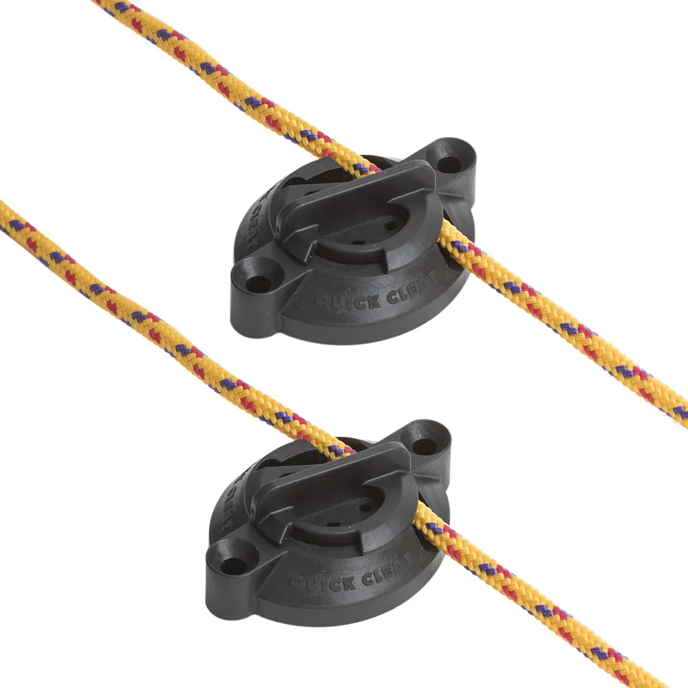 Barton Marine Quick Cleat 1/4" 60020 - Pair for Easy Rope Adjustment