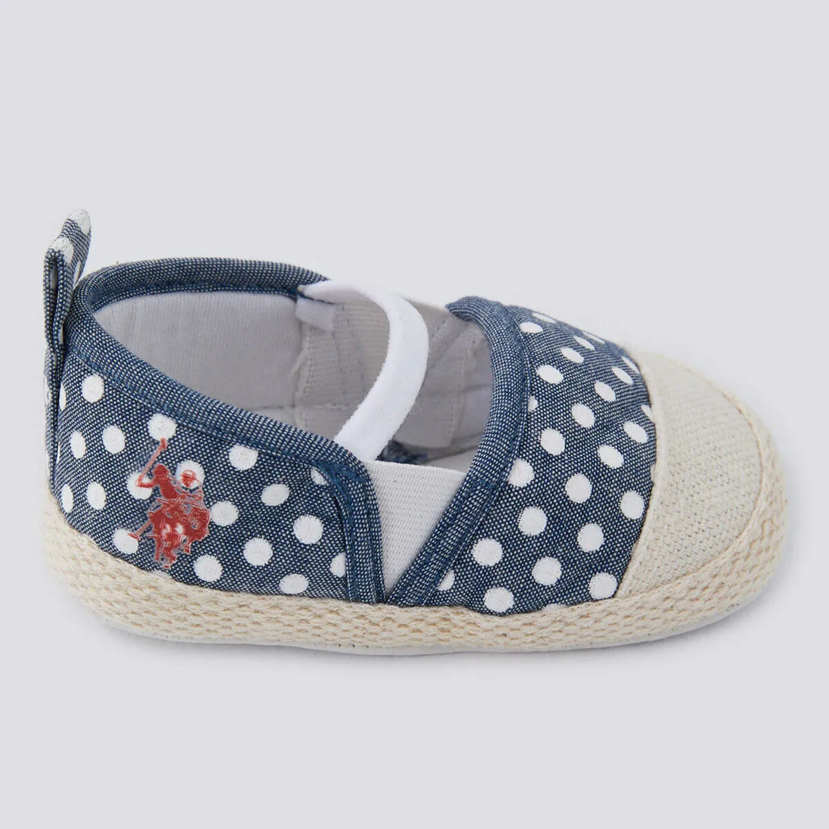 BÉBÉ / ESPADRILLES DENIM À POIS - USB1307-V2