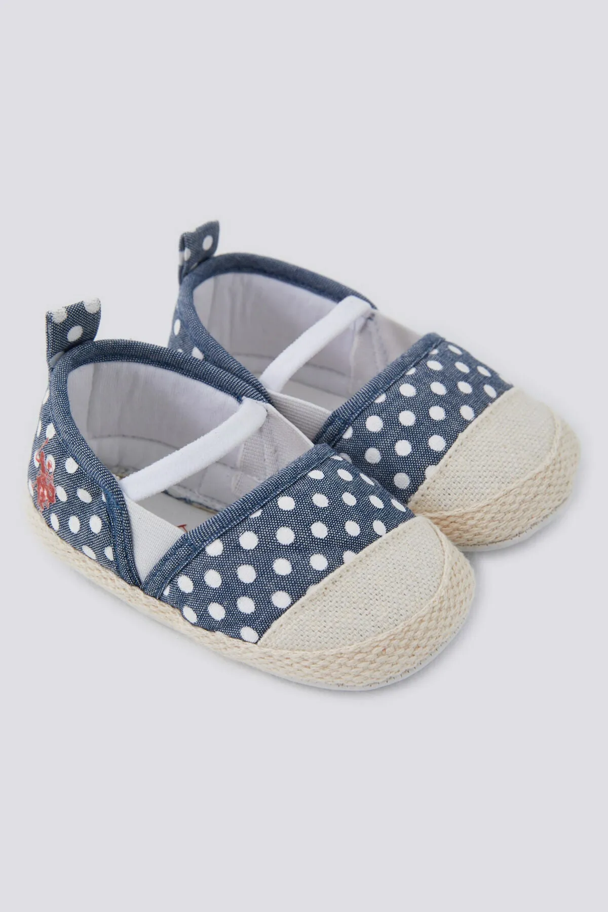 BÉBÉ / ESPADRILLES DENIM À POIS - USB1307-V2