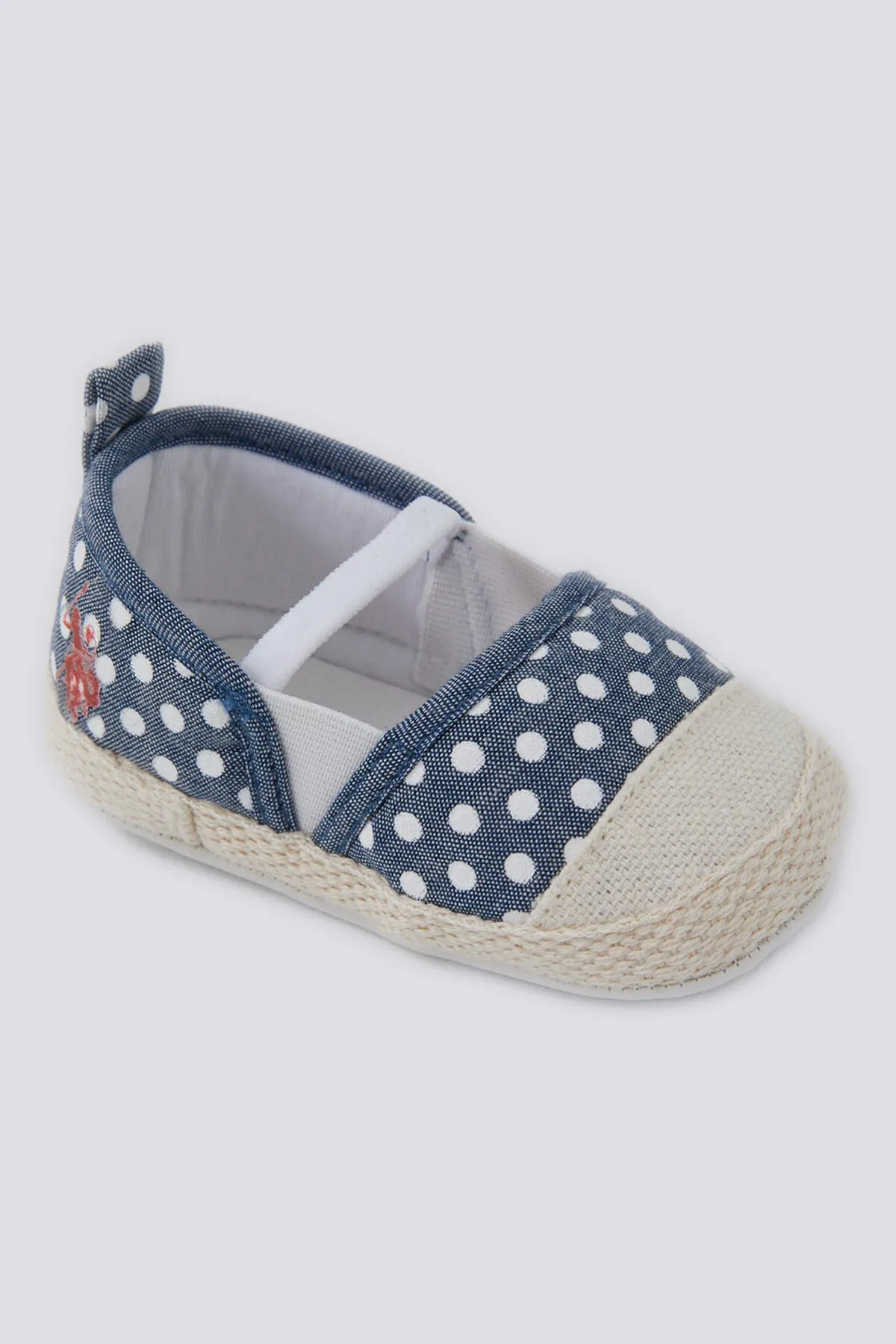 BÉBÉ / ESPADRILLES DENIM À POIS - USB1307-V2