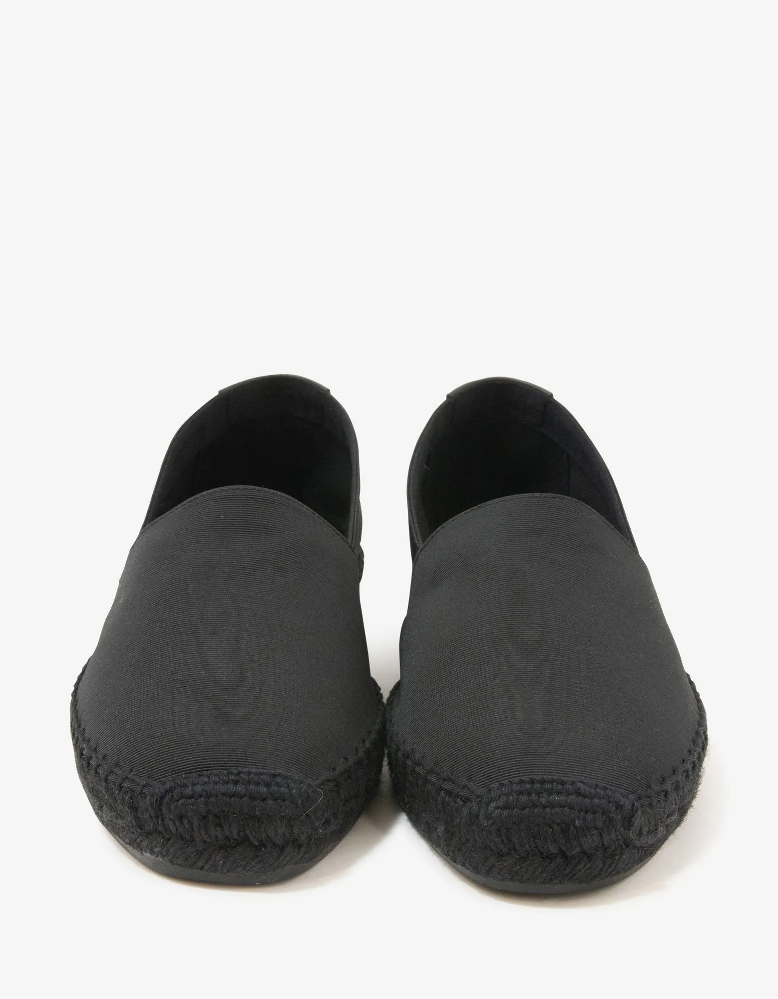 Black Logo Espadrilles -