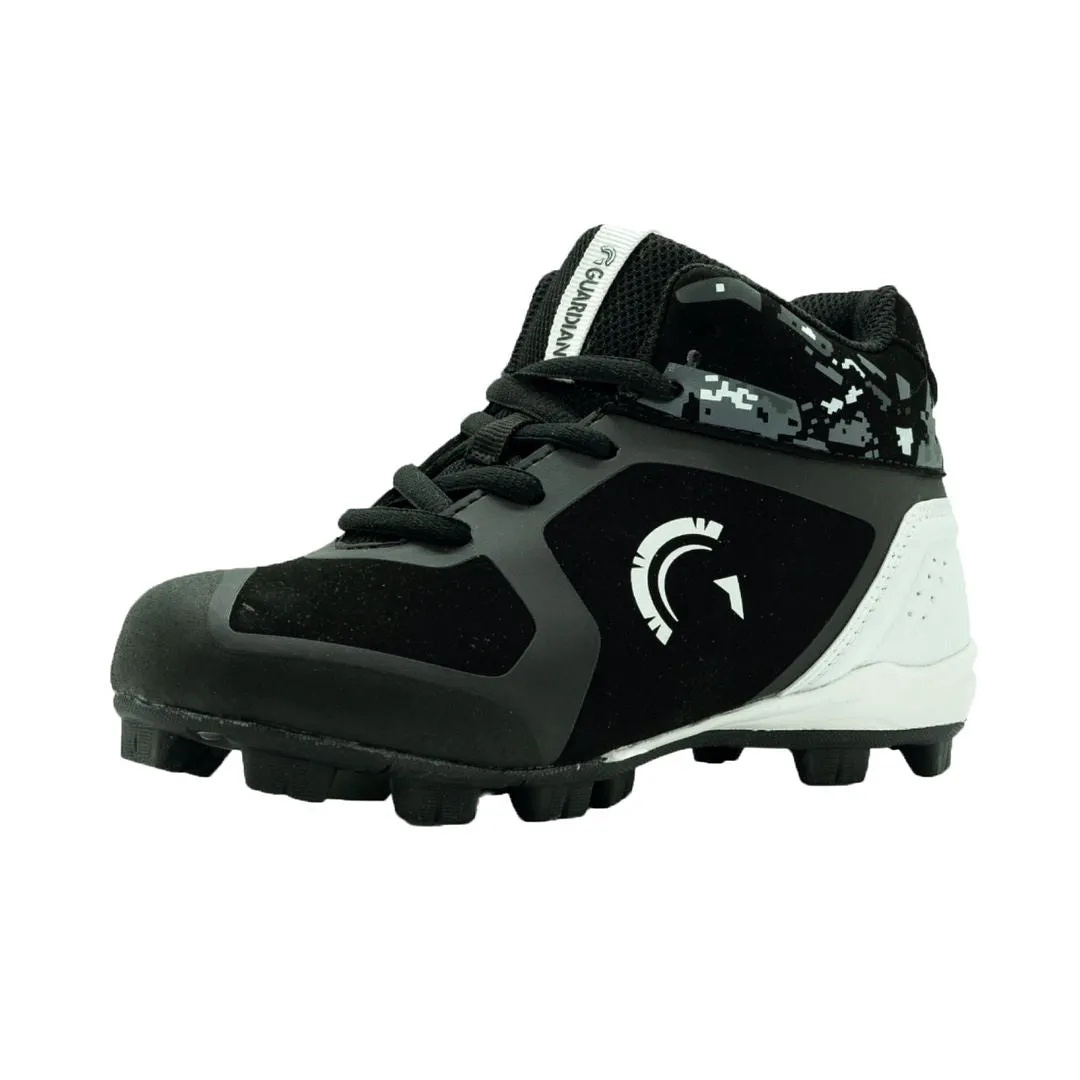 Blaze Youth Hi Top Rubber Molded Baseball and Softball Cleats