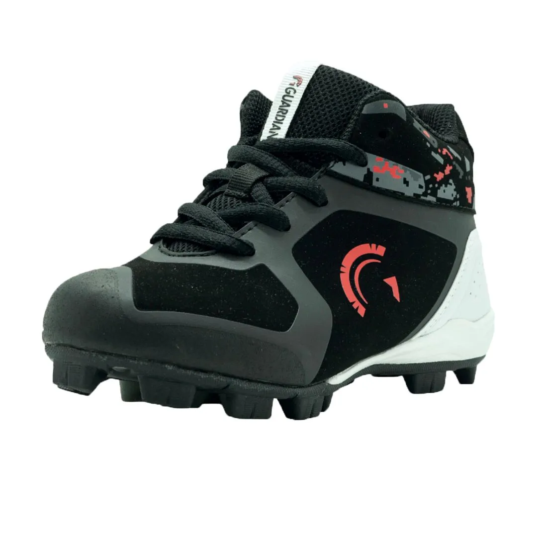 Blaze Youth Hi Top Rubber Molded Baseball and Softball Cleats