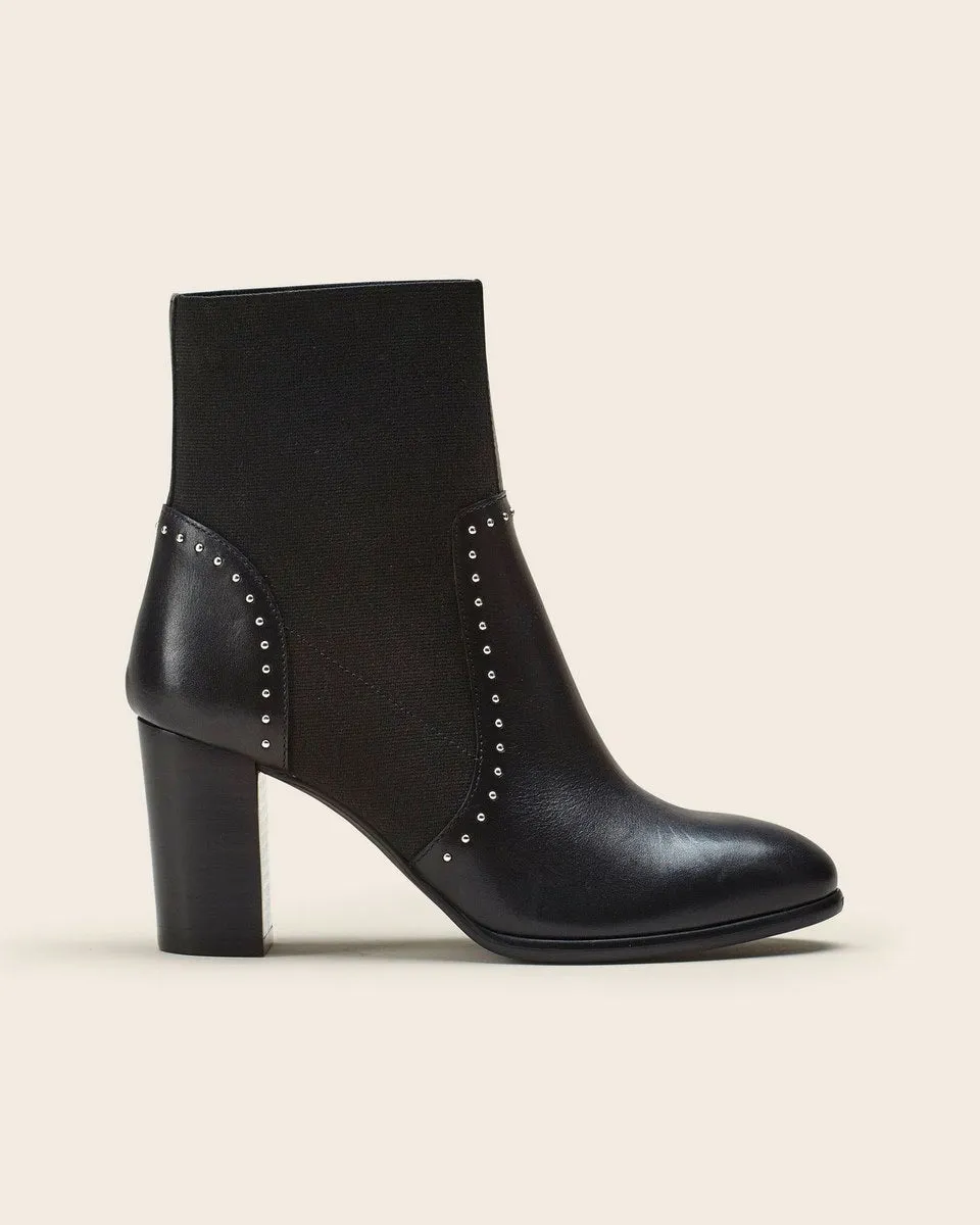 Bottines En Cuir Emikita - Noir