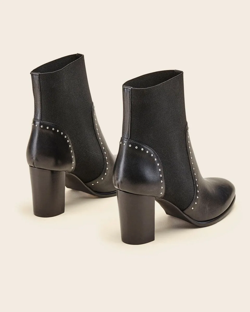 Bottines En Cuir Emikita - Noir