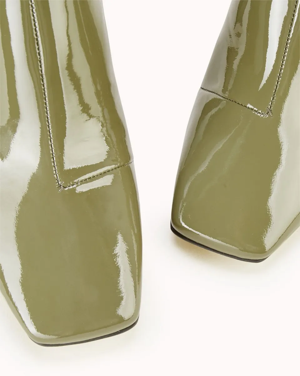 Bottines En Cuir Zana - Vert