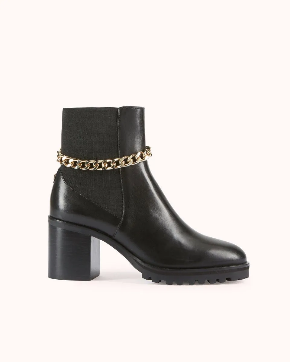 Bottines En Cuir Zephora - Noir