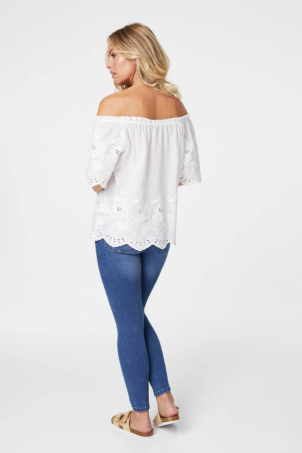 Broderie Anglaise Blouse