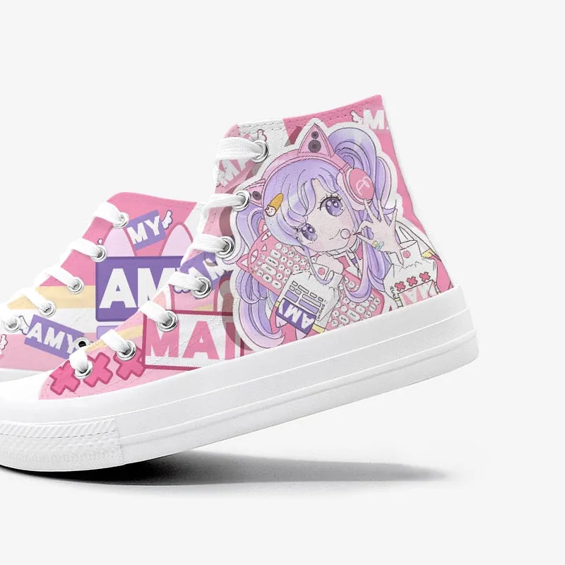 Candycore Amy High Top Sneakers