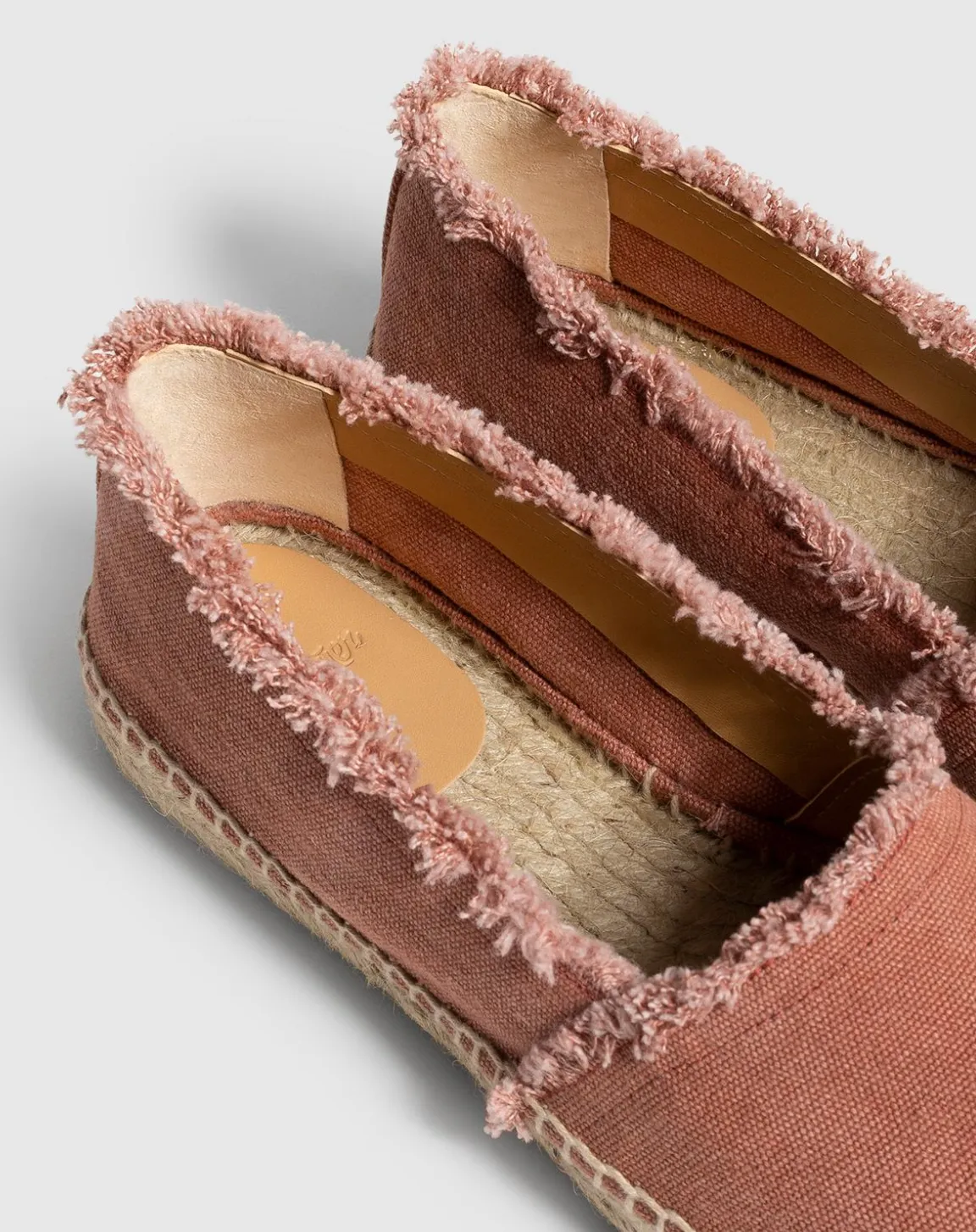 Castaner Kampala Dark Pink Canvas & Jute Espadrilles