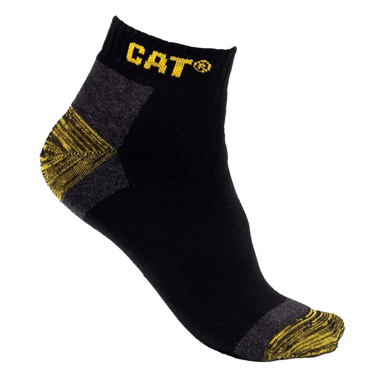 Caterpillar Premium Work Sneaker Socks 3 Pair Pack