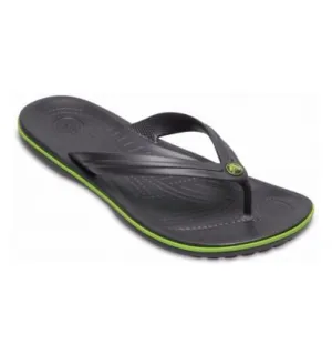 Chanclas Crocs Crocband™ Flip (Graphite/volt Green)