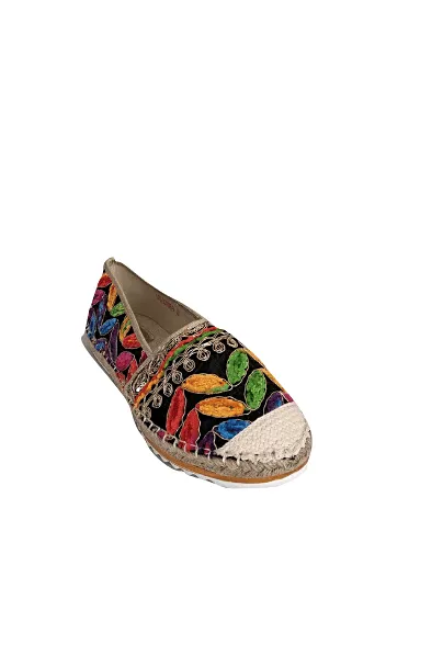 Ciengradoy Womens Multi Coloured Espadrilles