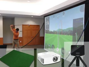 Complete Garmin R10 Golf Simulator Bundles for Small Rooms