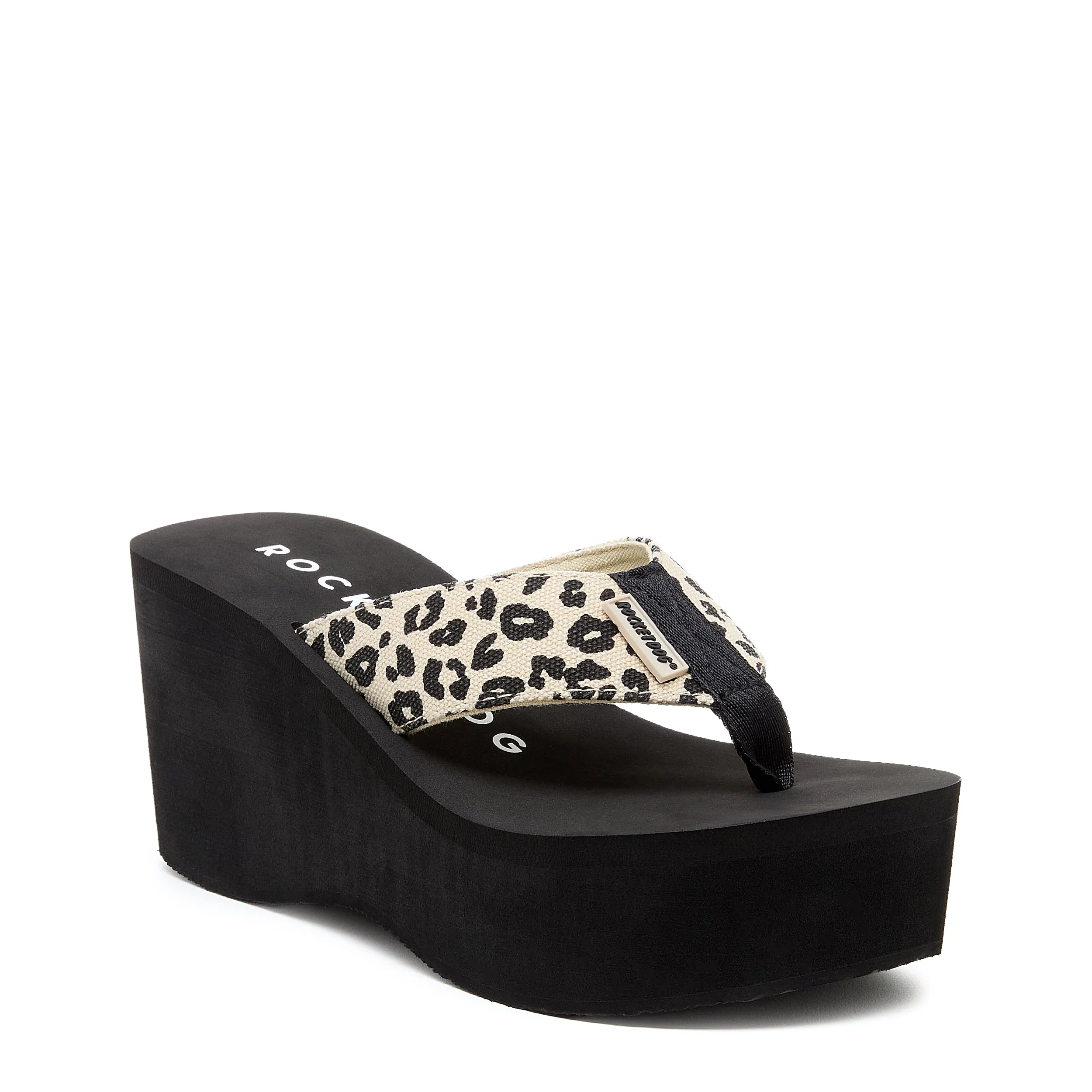 Crush Leopard Platform Flip Flop