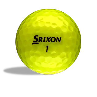 Custom Srixon Z-Star XV Yellow