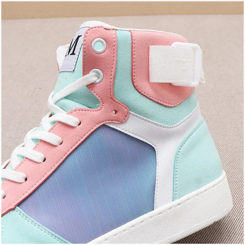 Dazzle Colour Mix High Top Sneakers