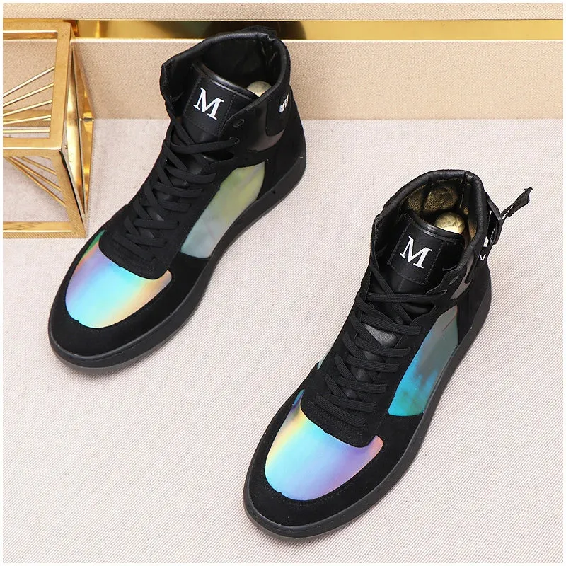 Dazzle Colour Mix High Top Sneakers