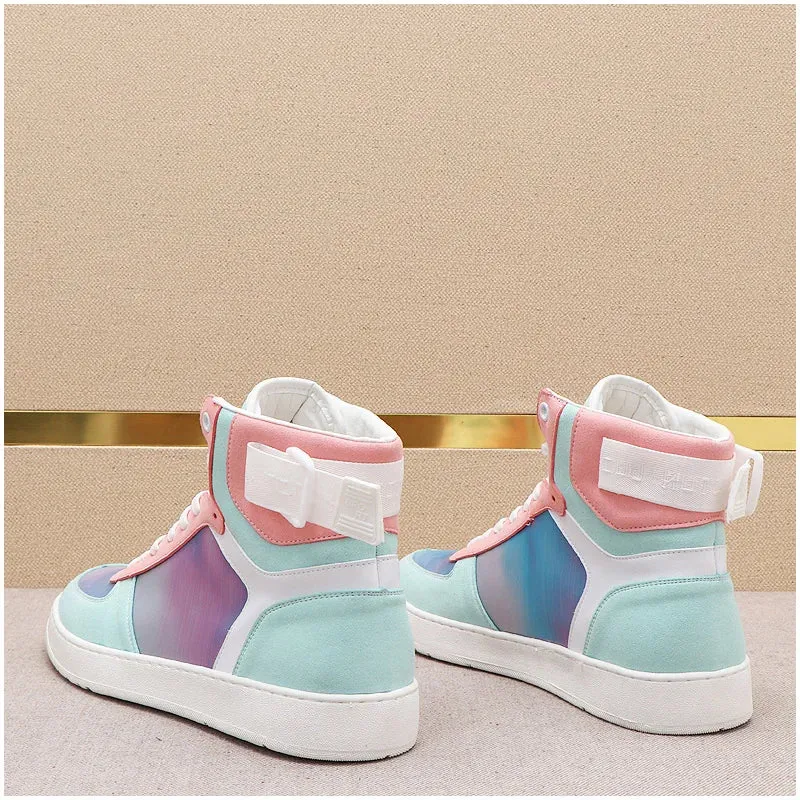 Dazzle Colour Mix High Top Sneakers