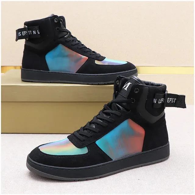 Dazzle Colour Mix High Top Sneakers