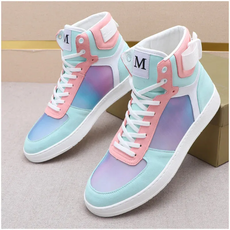 Dazzle Colour Mix High Top Sneakers