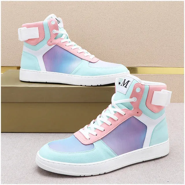 Dazzle Colour Mix High Top Sneakers