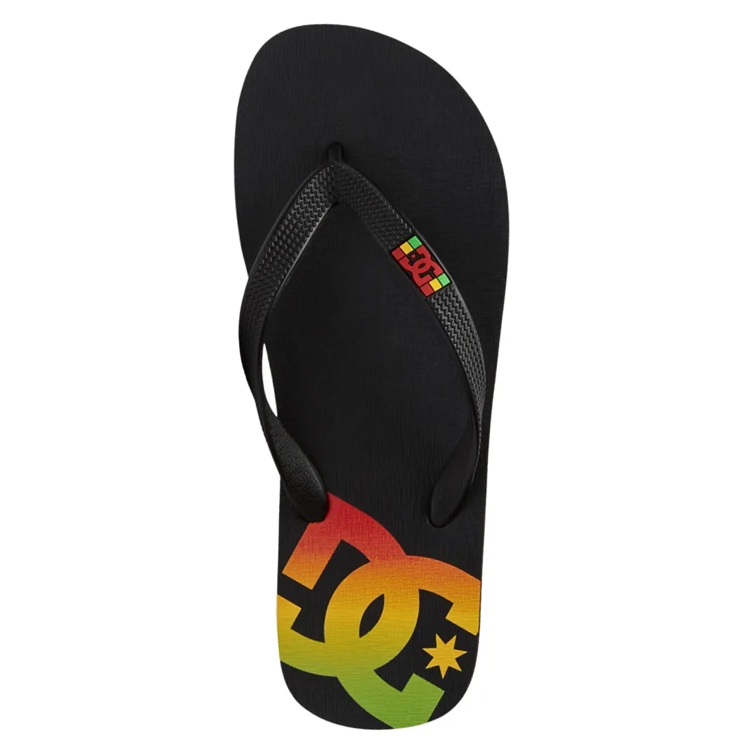 DC Spray Sandal Flip Flops - Rasta