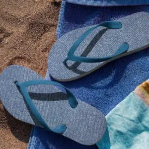 Denim Magical Flip Flops