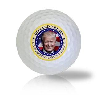 Donald Trump #45 President Golf Balls