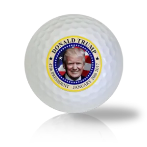 Donald Trump #45 President Golf Balls