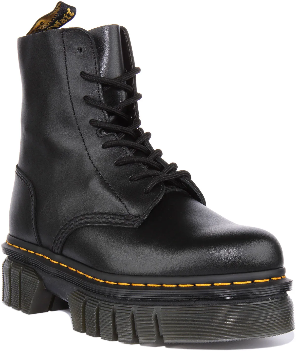 Dr Martens Audrich 8 Eyelet Boot In Black